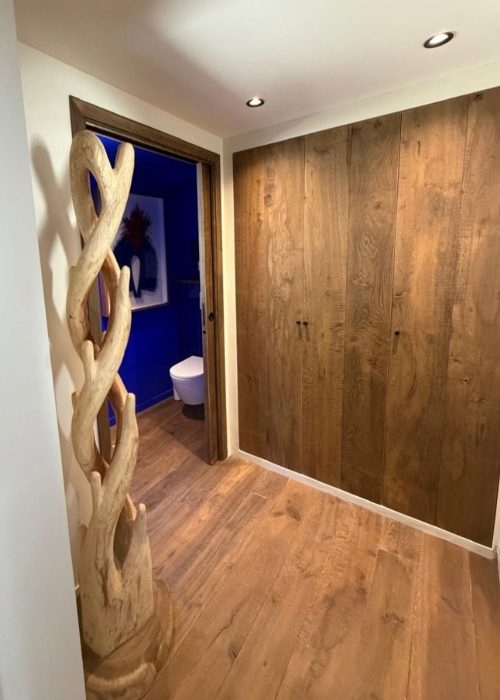 Evasion Habitat - Architecture d'intérieur porto-vecchio - projet quartz - domaine de cala rossa - vestiaire et wc klein