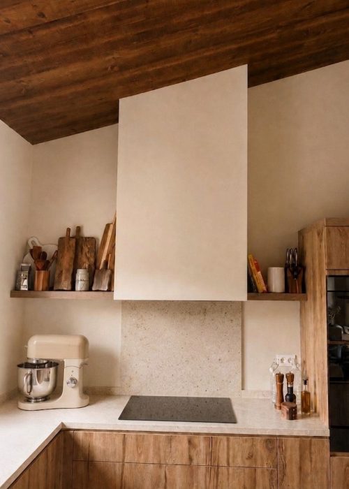 Evasion Habitat - Décoration et architecture d'intérieur - Projet Agate bergerie corse - cuisine
