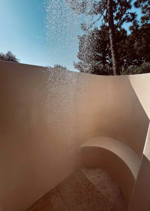 Evasion Habitat - Décoration et design en architecture d'intérieur Porto Vecchio - Projet Nacre à Cala Rossa - douche intérieur re 2