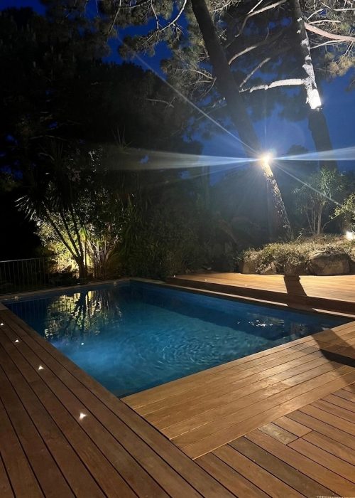 Evasion Habitat - Décoration et design en architecture d'intérieur Porto Vecchio - Projet Nacre à Cala Rossa - éclairage extérieur 6 re 2