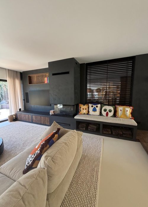 Evasion habitat - architecture et decoration d'interieur - projet quartz - cheminée