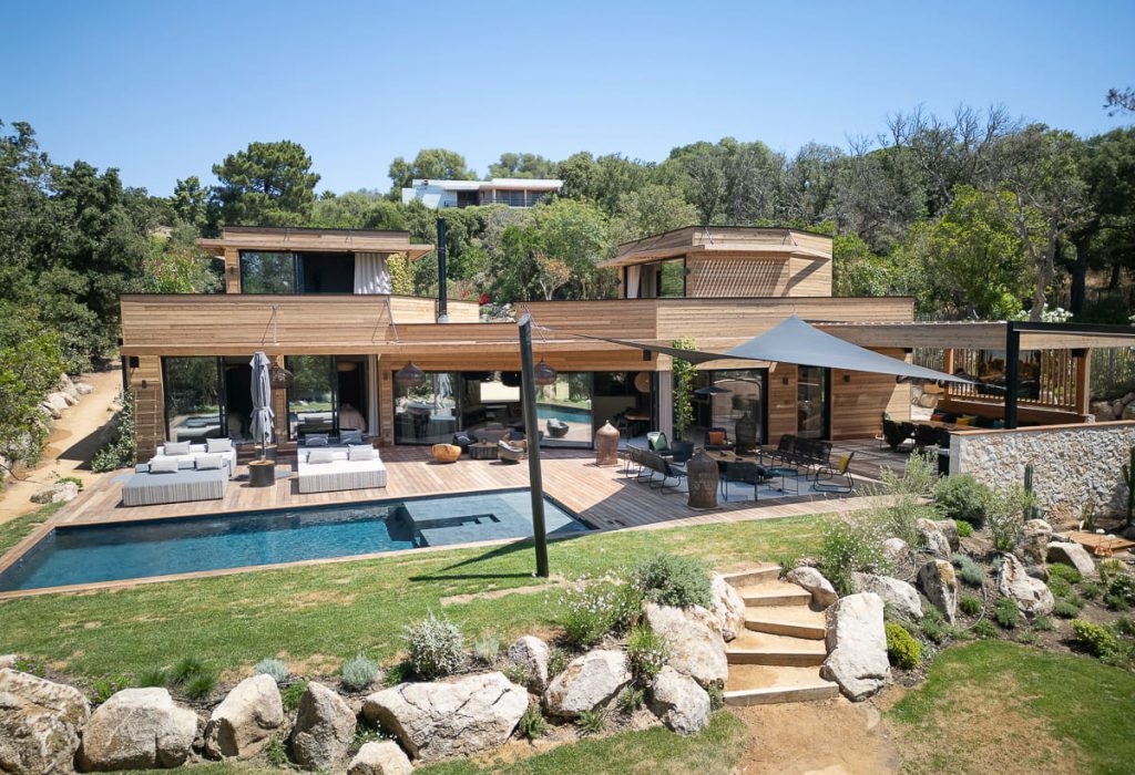 Evasion habitat - architecture et decoration d'interieur - projet quartz - vue de la villa